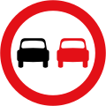 No overtaking