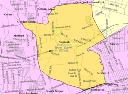 Yaphank – Mappa