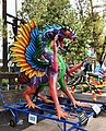 Alebrije géant au Paseo de la Reforma, à Mexico, en 2018.