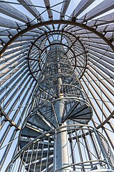 This stair tower displays the classic helical shape (Austria)