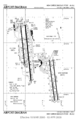 Airport diagram. Civil flights use the parallel runways to the southeast; JASDF flights use the parallel runways to the northwest.