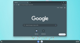 Снимок экрана Chromium OS