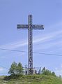 Gipfelkreuz auf dem Mont Arthabaska