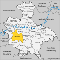 Messkirch i Landkreis Sigmaringen