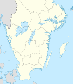 Jönköping ubicada en Suecia meridional