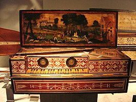 Virginaal van Ruckers, Musée de la musique, Parijs