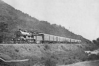 The Bombay-Poona Mail Train of the GIPR company in 1907