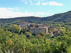 Skyline of Gignac