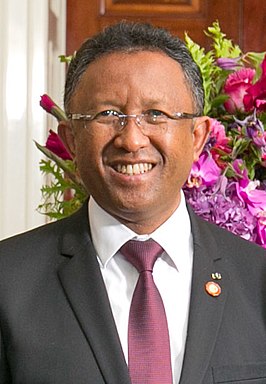 Hery Rajaonarimampianina in 2014