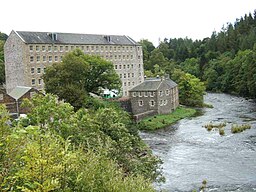 New Lanark i augusti 2005