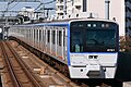 A 9000 series EMU in revised color scheme in October 2020