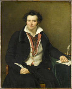 Ritratto di Bernard Wolf (1778-1850), 1825 circa, Museo del Louvre