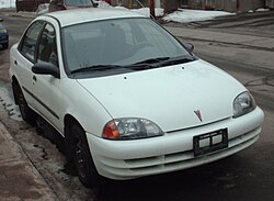 1998-2000 Pontiac Firefly sedan