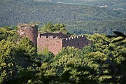 Le château de Lutzelbourg.