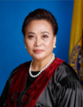 Rowena Guanzon, Commissioner, Commission on Elections, Republic of the Philippines.