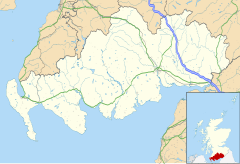 Kirkbean is located in Dumfries and Galloway