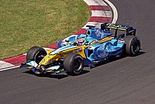 Photo de la Renault R26 de Giancarlo Fisichella