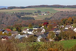 Skyline of Marzhausen