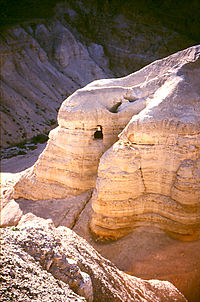 Grotten bij Qumran