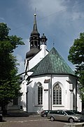 Exterior of the apse