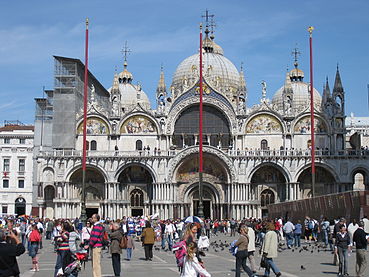 Basílica de São Marcos, Veneza, Itália.