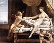 Danae (1531–1532) di Correggio.