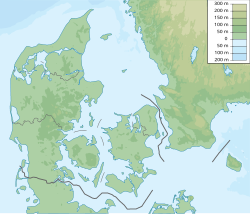 EKKA på kartan över Danmark