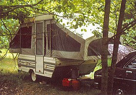 Pop-up camper from 1980s or 1990s