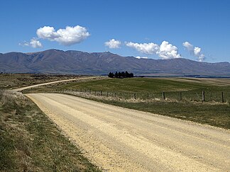 Kakanui Mountains, Blick von Westnordwesten