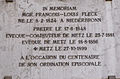 Plaque commémorative à l'église Saint-Martin de Niederbronn.