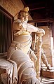 A statue inside the Shuanglin Temple in Pingyao.