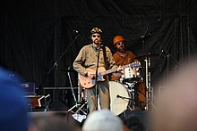 Eels performing onstage