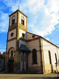 Skyline of Wiesviller