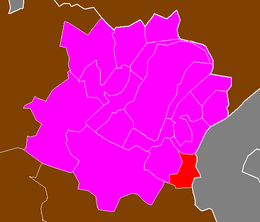 Cantone di La Celle-Saint-Cloud – Mappa