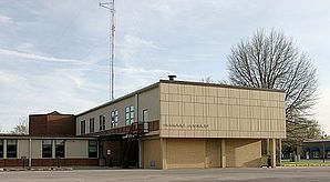 Das Clarke County Courthouse in Osceola