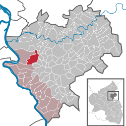 Vị trí của Dachsenhausen