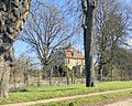 Gutsanlage mit Gutshaus, Park, „Altem Schloß“, und zwei Wirtschaftsgebäuden