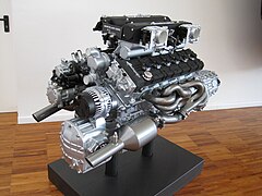 Moteur V12 Lamborghini.