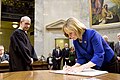 Darling during the senate's 2009 inauguration