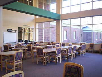 Interior view of Media Center