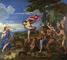 Tizian - Bacchus og Ariadne (1520-23)