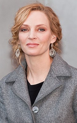 Uma Thurman i februari 2014.