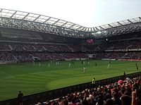 Photographie intérieure de l'Allianz Riviera