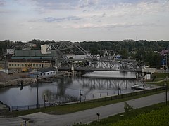 Pont d'elevador Ashtabula, una bàscula Strauss construïda a Ohio el 1925