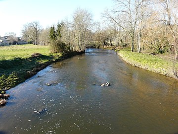 Même lieu, vue prise vers l'aval.