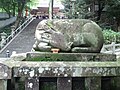 鹿の像（東大阪市・枚岡神社）