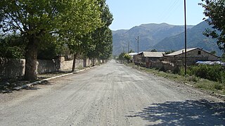 Street in Kalbajar (2010)