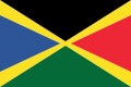 Flag used Martinique delegation at international taekwondo tournaments until their flag started to use[28]