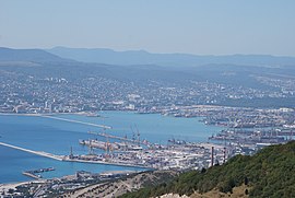 Overview of Novorossiysk, August 2010