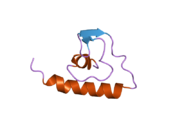 2d46: Solution Structure of the Human Beta4a-A Domain